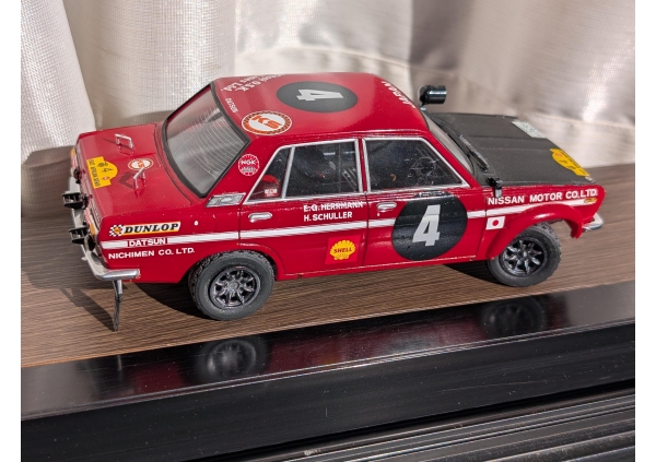 ハセガワ ブルーバード510SSSサファリラリー仕様画像2