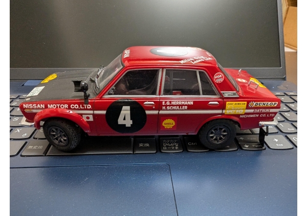 ハセガワ ブルーバード510SSSサファリラリー仕様画像3