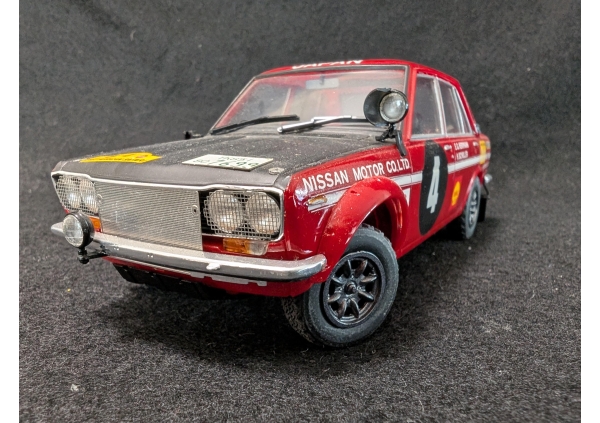 ハセガワ ブルーバード510SSSサファリラリー仕様画像5