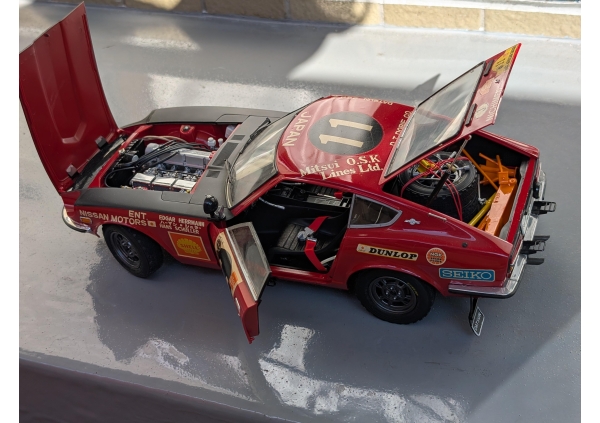 タミヤ 1/12 ビッグスケールシリーズ No.8  フェアレディ 240Z  サファリ仕様車画像5