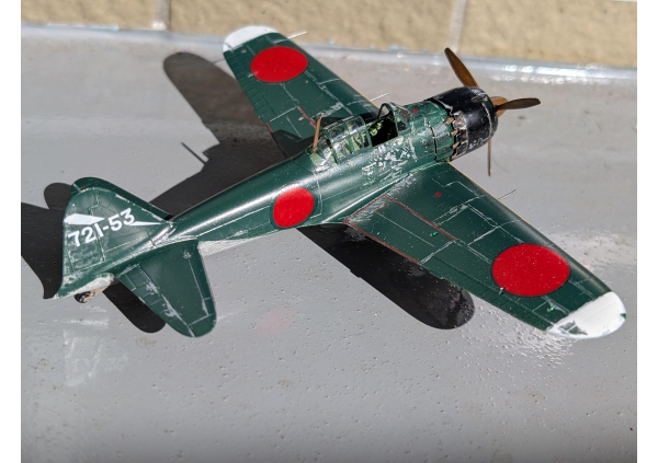 タミヤ 1/72 三菱 零式艦上戦闘機五二型画像4
