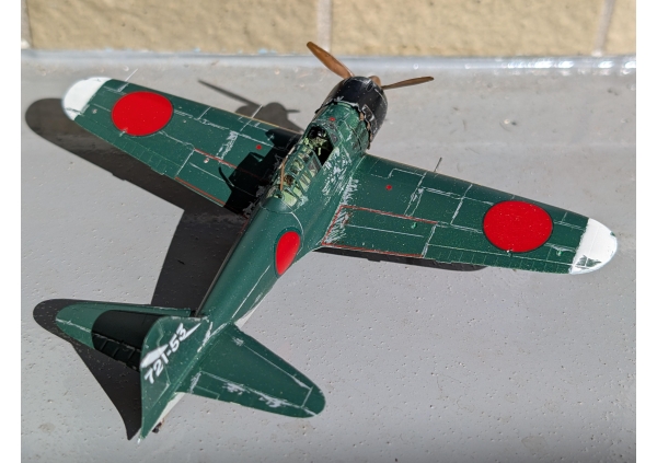 タミヤ 1/72 三菱 零式艦上戦闘機五二型画像5