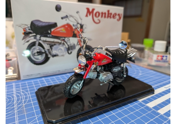 青島文化教材社(AOSHIMA) 1/12 ザ・バイクシリーズ No.68 ホンダ Z50J-1 モンキー画像2