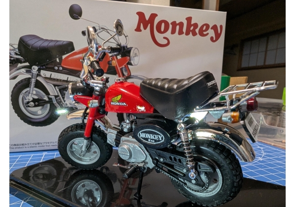 青島文化教材社(AOSHIMA) 1/12 ザ・バイクシリーズ No.68 ホンダ Z50J-1 モンキー画像3
