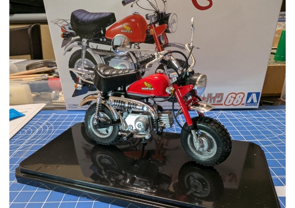 青島文化教材社(AOSHIMA) 1/12 ザ・バイクシリーズ No.68 ホンダ Z50J-1 モンキー画像4