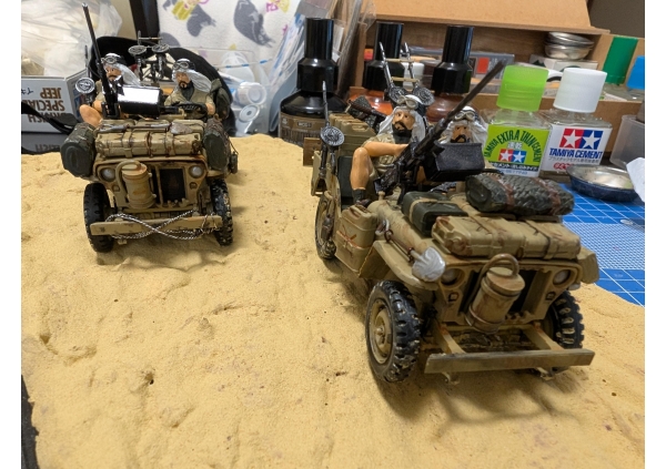1/35  タミヤ  イギリス S.A.S.ジープ画像2