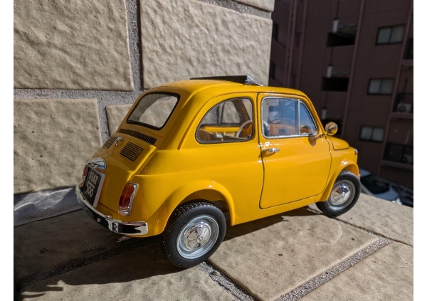 タミヤ1/24 フィアット 500F画像2