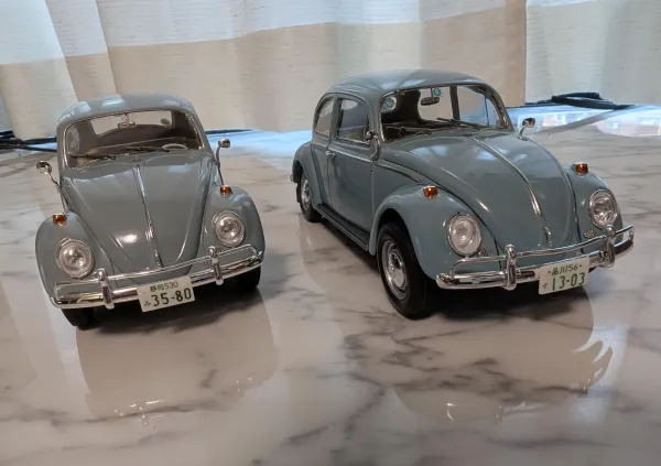 タミヤ1/24VWビートル（2台、通算3台目）