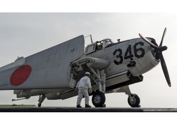 グラマンTBM-3Sアベンジャー 海上自衛隊鹿屋航空隊第1飛行隊所属2346号機画像3