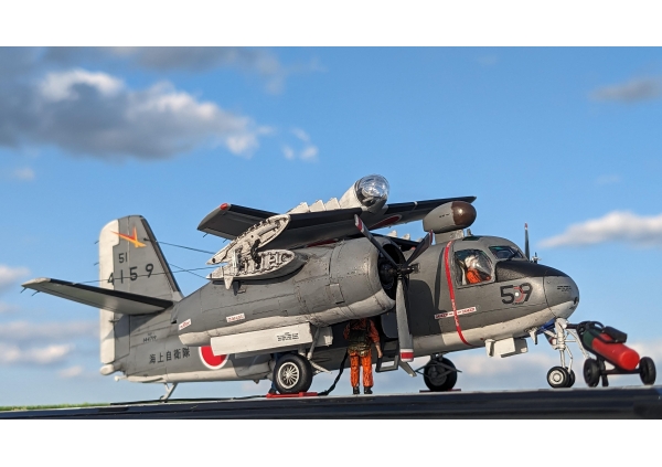 ハセガワ1/72  グラマン S2F1 トラッカー 海上自衛隊 第51航空隊512飛行隊4159号機