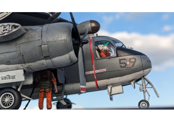 ハセガワ1/72  グラマン S2F1 トラッカー 海上自衛隊 第51航空隊512飛行隊4159号機画像2