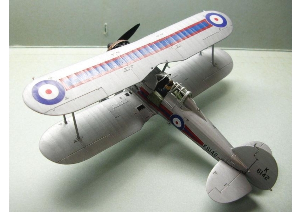 Gloster Gladiator (AIRFIX 1/72)(Jun. 2024)画像2