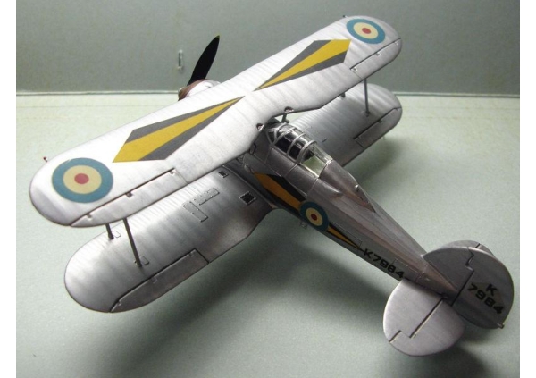 Gloster Gladiator (MATCHBOX 1/72)(旧作メンテ)画像2