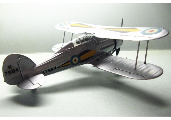 Gloster Gladiator (MATCHBOX 1/72)(旧作メンテ)画像3