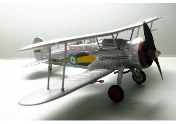 Gloster Gladiator (MATCHBOX 1/72)(旧作メンテ)画像4