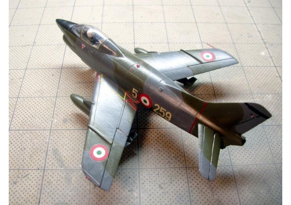 FIAT G.91R (AIRFIX 1/72) (May 2025, rebuild)画像2