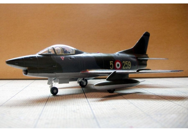FIAT G.91R (AIRFIX 1/72) (May 2025, rebuild)画像3