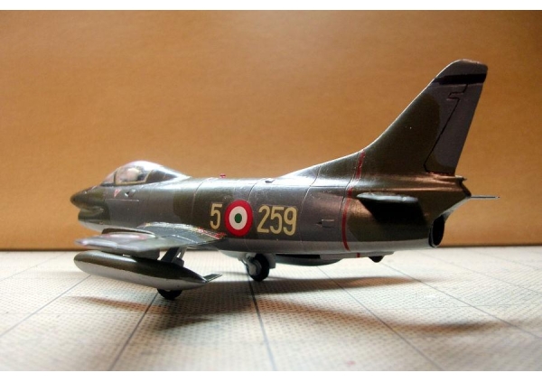 FIAT G.91R (AIRFIX 1/72) (May 2025, rebuild)画像4