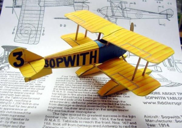 Sopwith Tabloid (Fiddlersgreen 1/72) (Jun. 2025)画像2