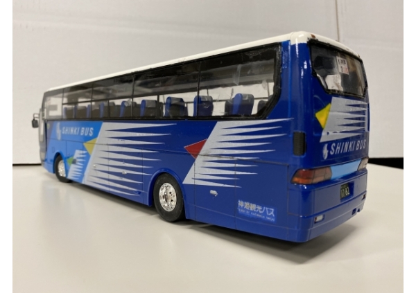 神姫観光 貸切バス アオシマ観光バス 三菱ふそうエアロクイーン画像3