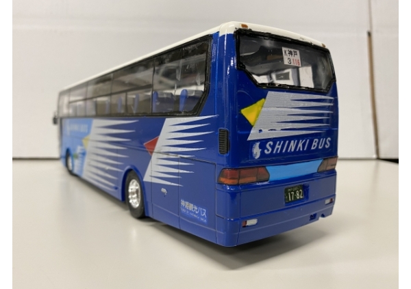 神姫観光 貸切バス アオシマ観光バス 三菱ふそうエアロクイーン画像4