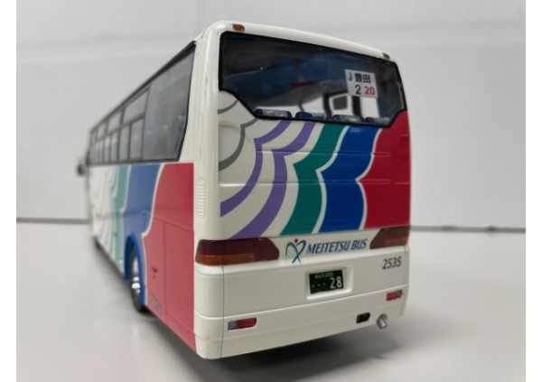 名鉄バス アオシマ1/32  貸切バス高速バス仕様エアロクイーン画像4