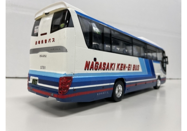 長崎県営バス フジミ1/32いすゞガーラ 観光バス画像4