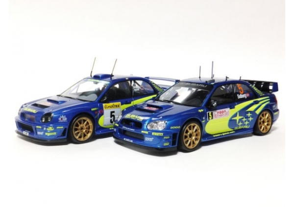 スバル インプレッサ・WRCモンテカルロ'01&'05