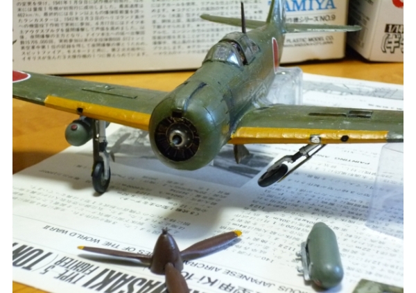五式戦 Ki-100 (TAMIYA)画像3
