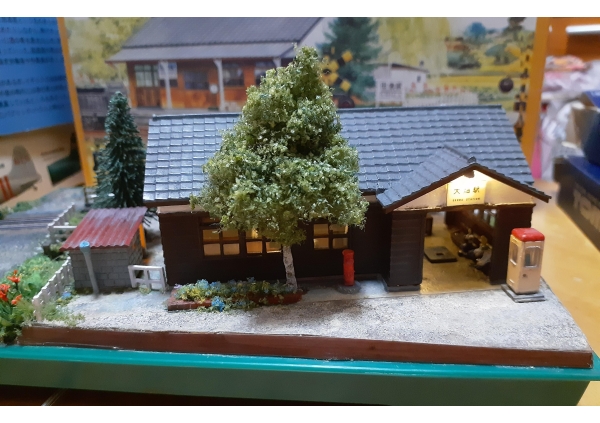 1/150 箱庭シリーズ 田舎の駅  (マイクロエース 河合商会)画像3