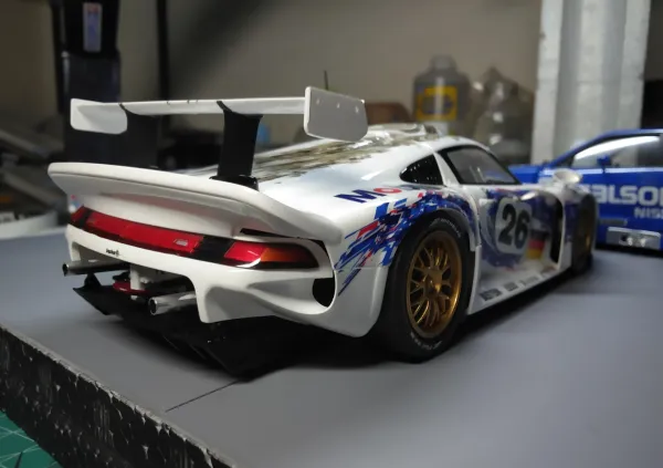 ポルシェ911GT1(タミヤ993)画像4