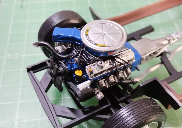 Revell 1/25 Ford Mustang BOSS302 1969画像4