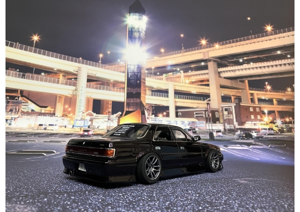フジミ  JZX81  クレスタ  2.5GTツインターボ画像4