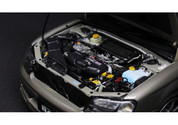 BE5 レガシィB4 エンジンルーム