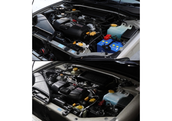 BE5 レガシィB4 エンジンルーム画像4