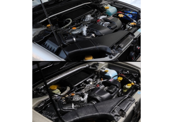 BE5 レガシィB4 エンジンルーム画像5