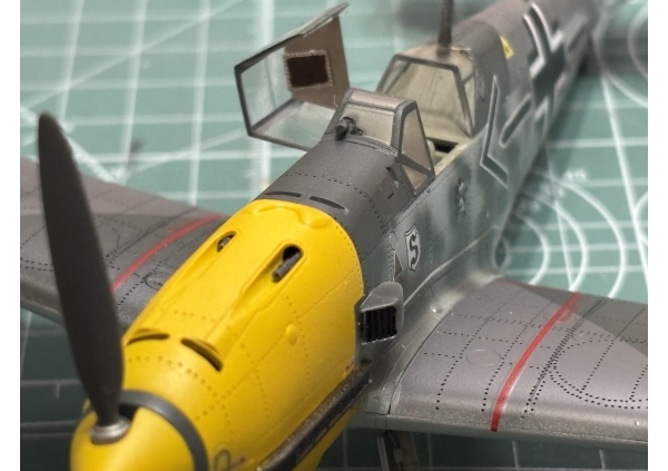 ハセガワ1/48 メッサーシュミットBf109E'ガーランド'画像3