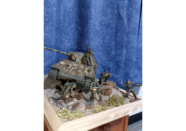 パンターA型とドイツ兵アタックチーム画像2