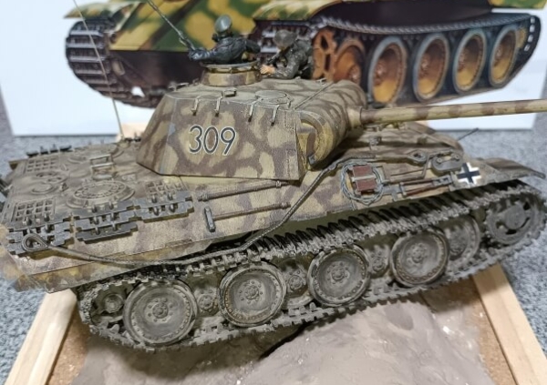 パンターA型とドイツ兵アタックチーム画像3