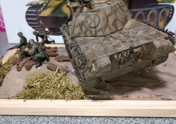 パンターA型とドイツ兵アタックチーム画像4