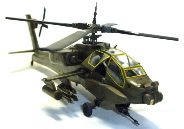 1/72 米陸軍 AH-64A アパッチ画像2