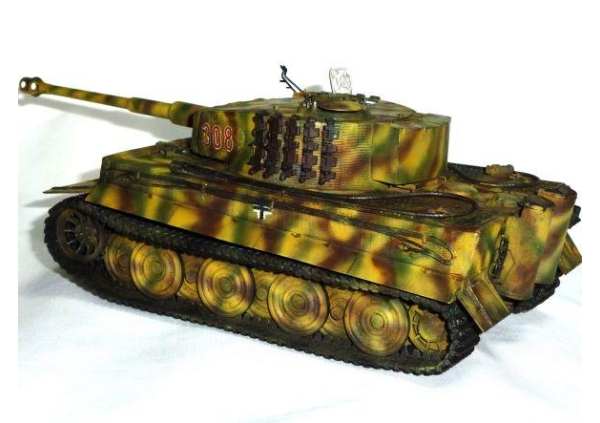 1/35 ドイツ重戦車タイガーI型(後期生産型)画像4