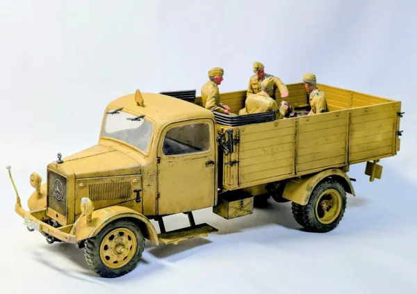 1/35 ドイツ軍 輸送トラック乗務員 その2