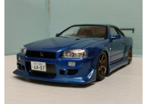 1/24 NISSAN SKYLINE GT-R V-specⅡ