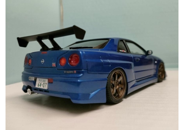 1/24 NISSAN SKYLINE GT-R V-specⅡ画像3