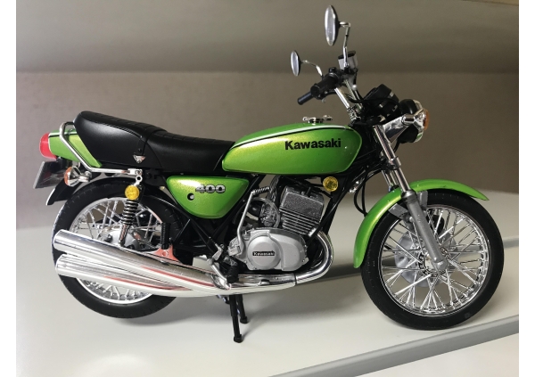 カワサキ KH400 A7タイプ ハセガワ画像2