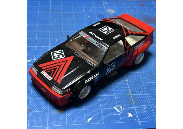 アオシマAE86レビンTRD N2 ADVANカラー