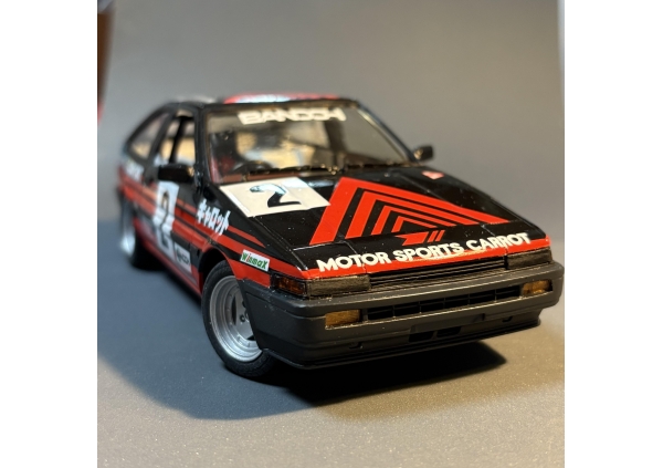 フジミ AE86 キャロット土屋トレノ