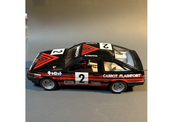 フジミ AE86 キャロット土屋トレノ画像3