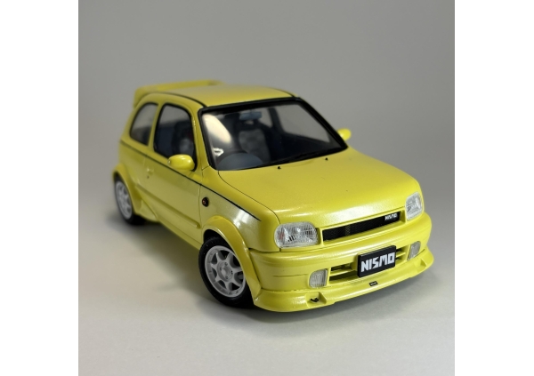 フジミ K11マーチニスモ改 ワイドトレッドバージョン